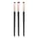 Blade Eyeliner Eyebrow Brush Set Precision Flat Fine Tip Makeup Tool 0