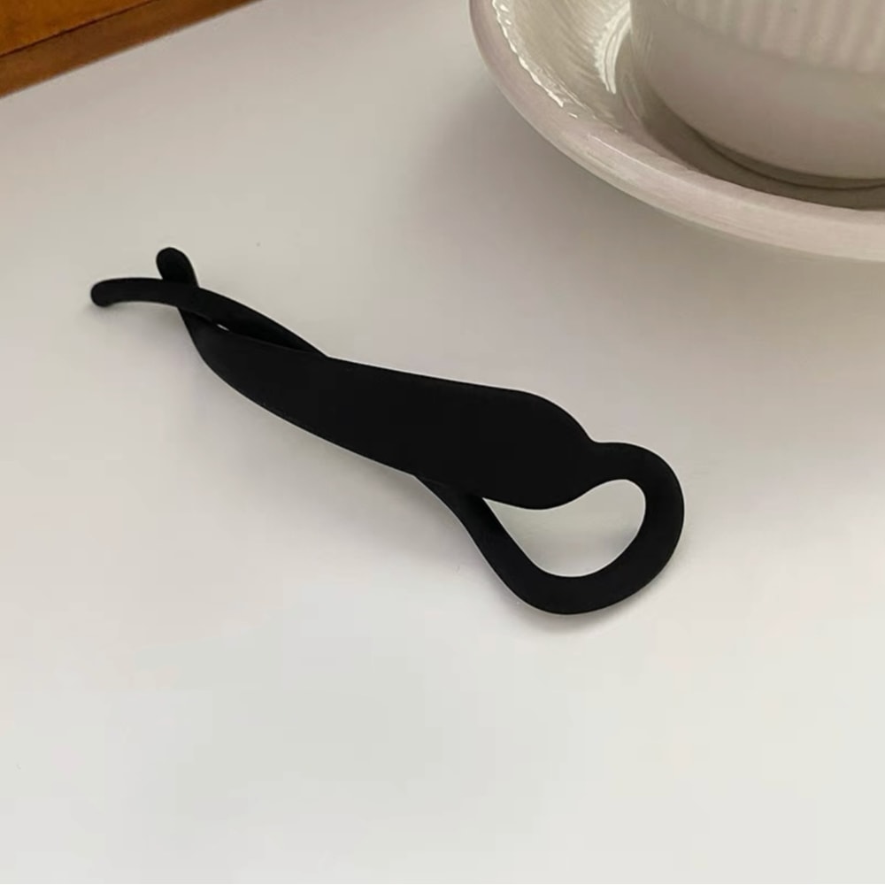 Elegant Vertical Ponytail Hair Clip Simple Fashion Banana Clip For Womens Hair Accessories 6