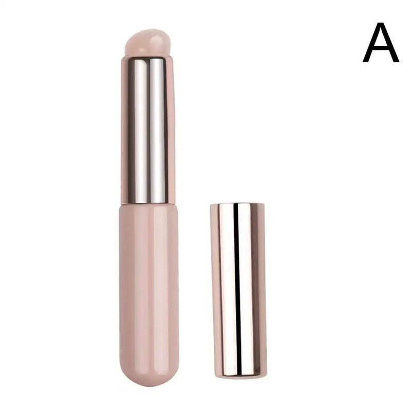 Silicone Lip Brush With Cover Soft Concealer Lipstick Brush For Smooth Flawless Application 6