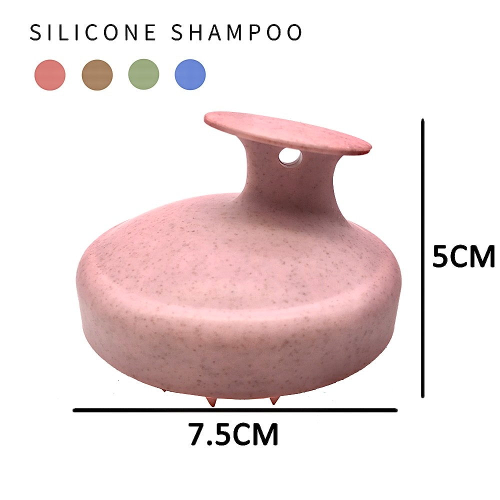 EcoFriendly Silicone Scalp Massager Comb AntiDandruff Shampoo Brush For Healthy Hair And Scalp Car 4