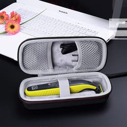 eva protective shaver storage case for philips oneblade - portable shaver organizer