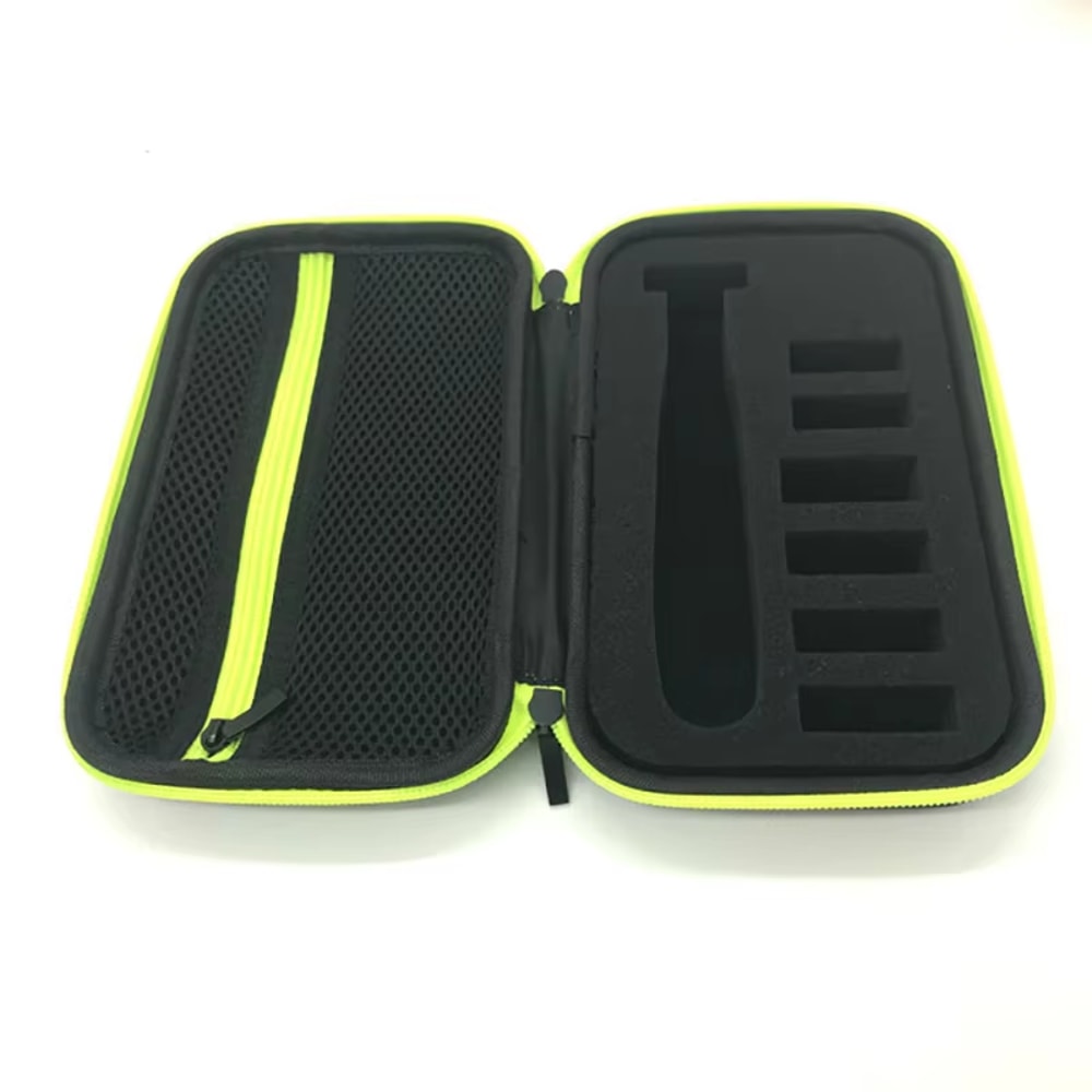 Hard Case For One Blade Shaver Compact Travel Storage Bag With Mesh Pocket Zipper Closure 0