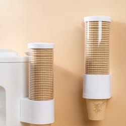 automatic disposable cup dispenser – wall-mounted paper cup extractor