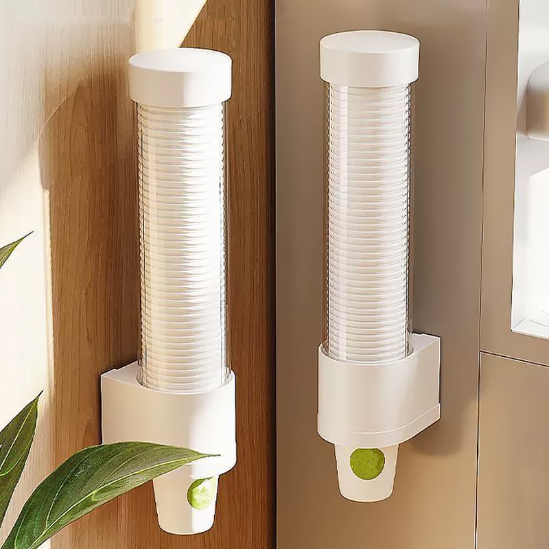 Automatic Disposable Cup Dispenser WallMounted Paper Cup Extractor 1
