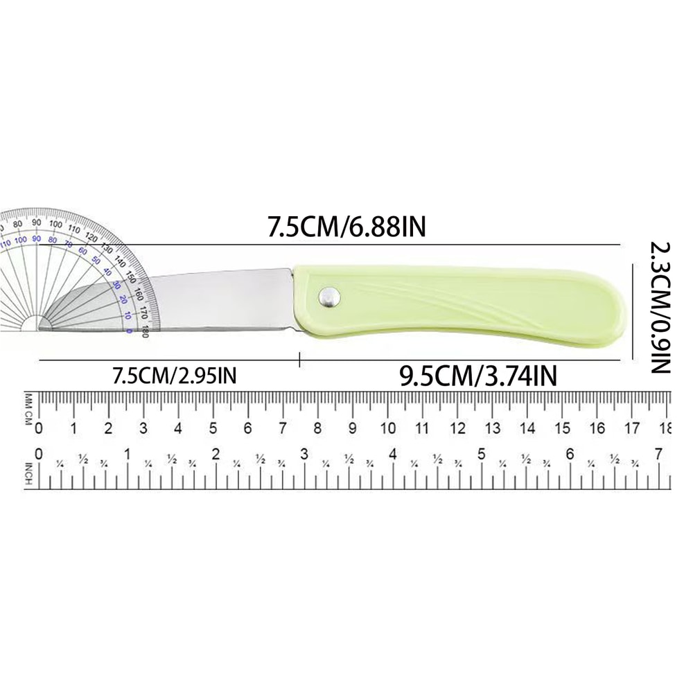 Folding Fruit Knife – Portable Paring Knife Set for Home & Travel, Stainless Steel Food Peeler Gift