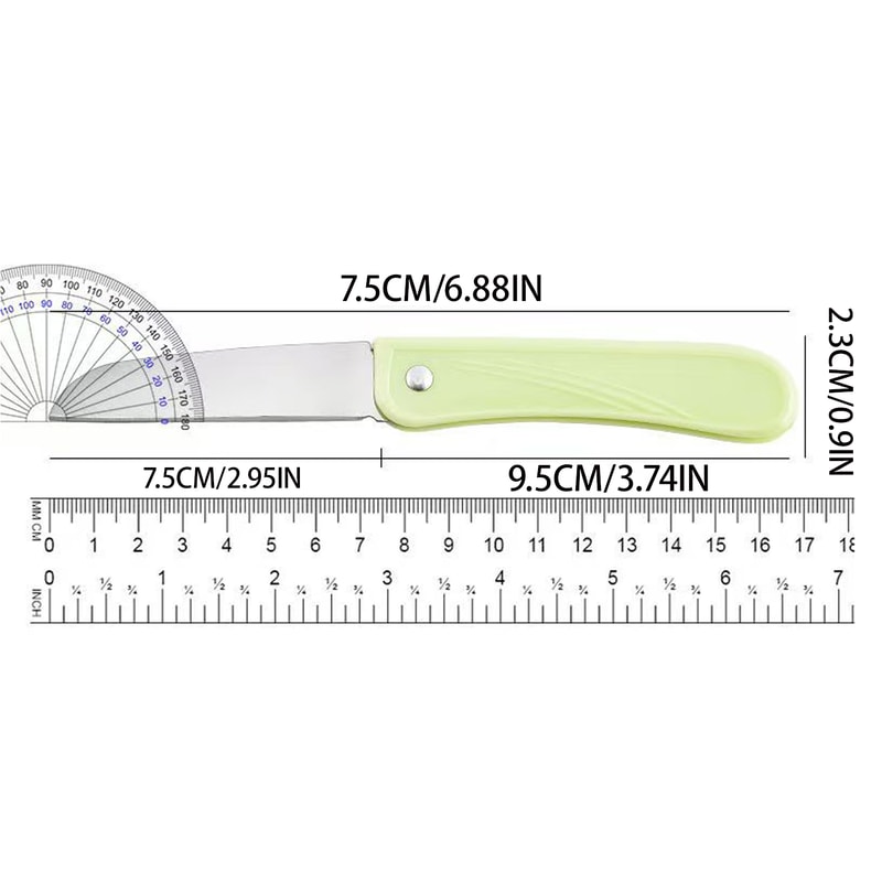 Folding Fruit Knife – Portable Paring Knife Set for Home & Travel, Stainless Steel Food Peeler Gift