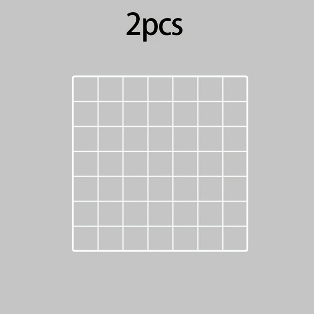 Decorative Metal Photo Wall Grid Panel Iron Art Display Rack For Home Decoration And Photos 3