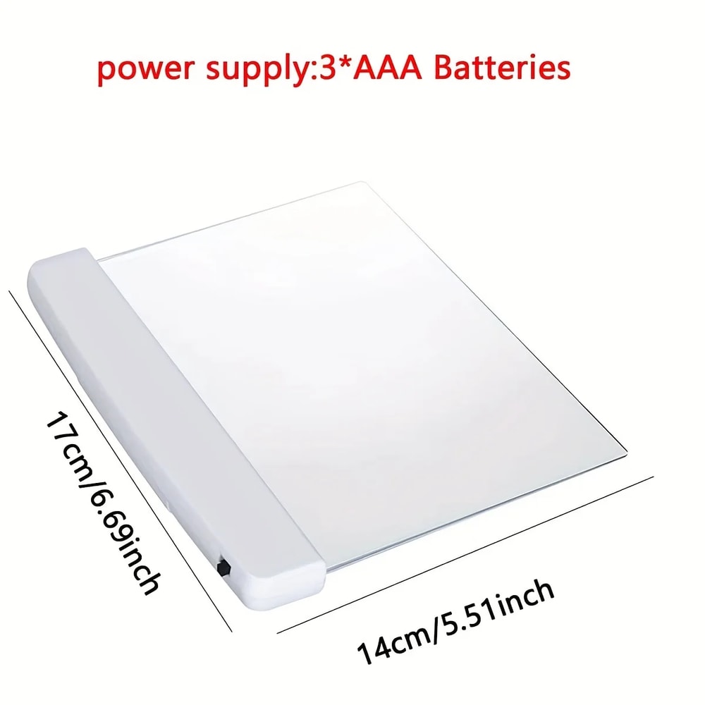 LED Flat Panel Night Vision Reading Light Eye Protection For Students Night Readers 5
