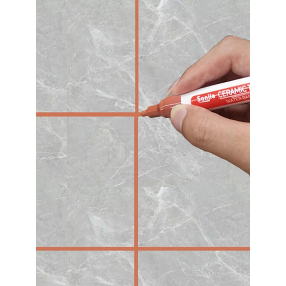 Ceramic Tile Gap Repair Pen AntiMildew Waterproof And Color Restorer For Bathroom Floor Tiles 8