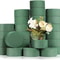 Green Floral Foam Blocks For DIY Flower Arrangements Round Floral Foam Bricks For Artificial Flowe 0