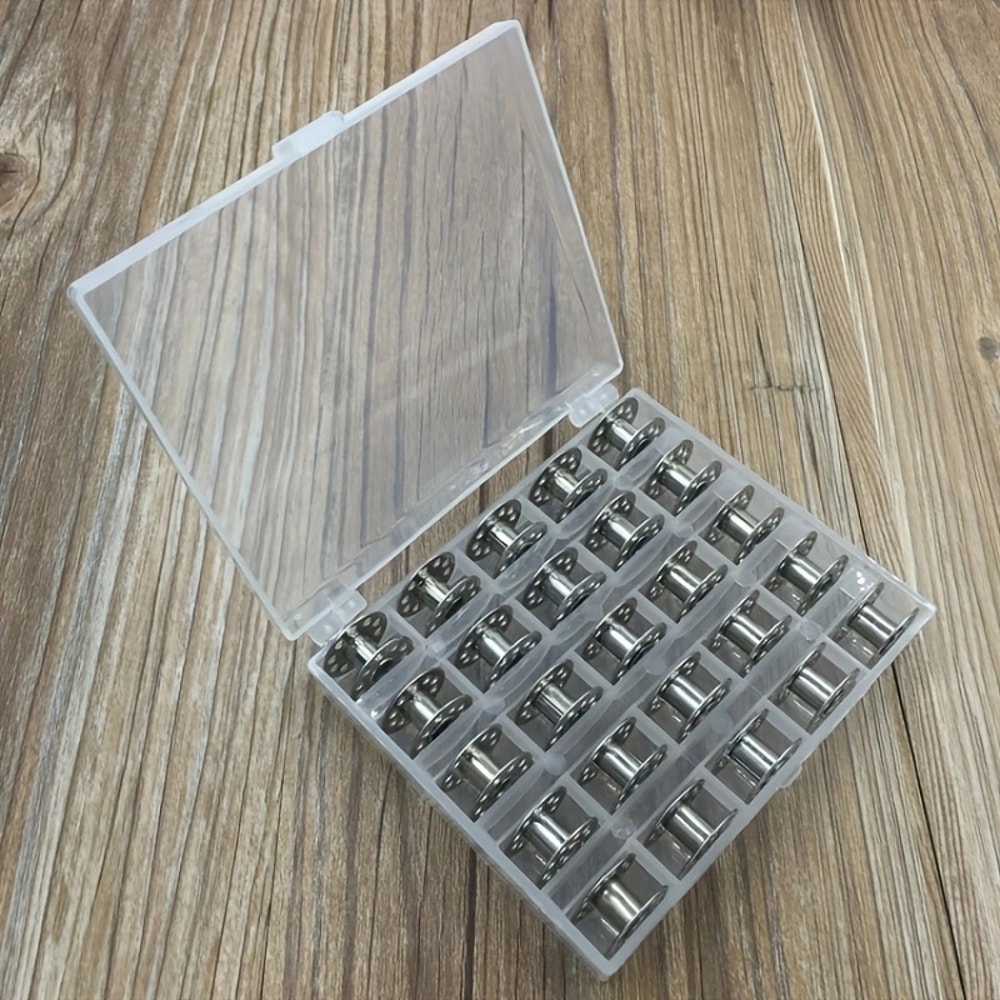 Sewing Machine Bobbin Storage Box Organizer For Spools Thread 2