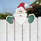 Santa Claus Peeker Yard Ornament Christmas Fence Ornaments For Indoor Outdoor Holiday Decor 3