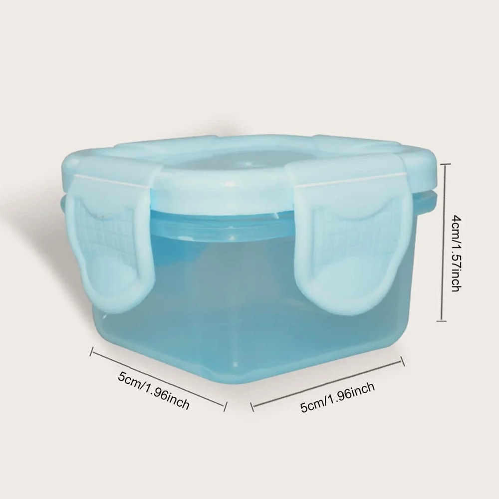 Mini Food Storage Containers With Leakproof Lids Airtight Condiment Freezer Storage 5