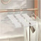 Durable NoSlip Metal Clothes Hangers SpaceSaving Organizer For Bedroom Closet And Laundry 3