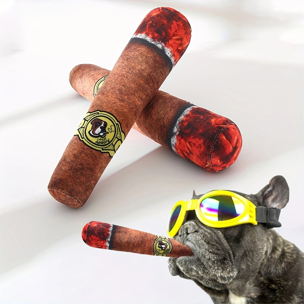Simulation Cigar Toy For Pets Fun Chew Toy To Relieve Boredom Help Molars 0