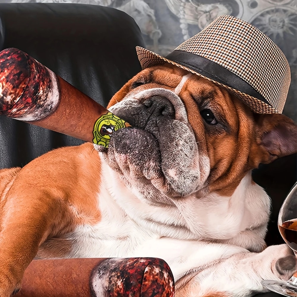 Simulation Cigar Toy For Pets Fun Chew Toy To Relieve Boredom Help Molars 5