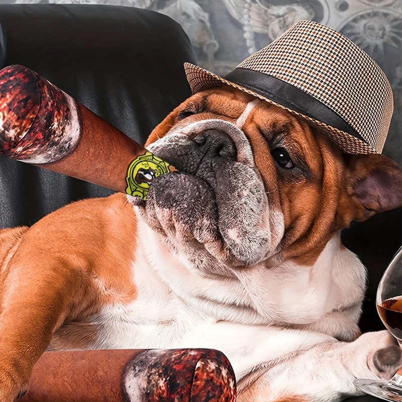 Simulation Cigar Toy For Pets Fun Chew Toy To Relieve Boredom Help Molars 5