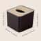 Nordic Style Tissue Box With Wooden Cover Modern Tissue Storage For Home And Restaurants 5