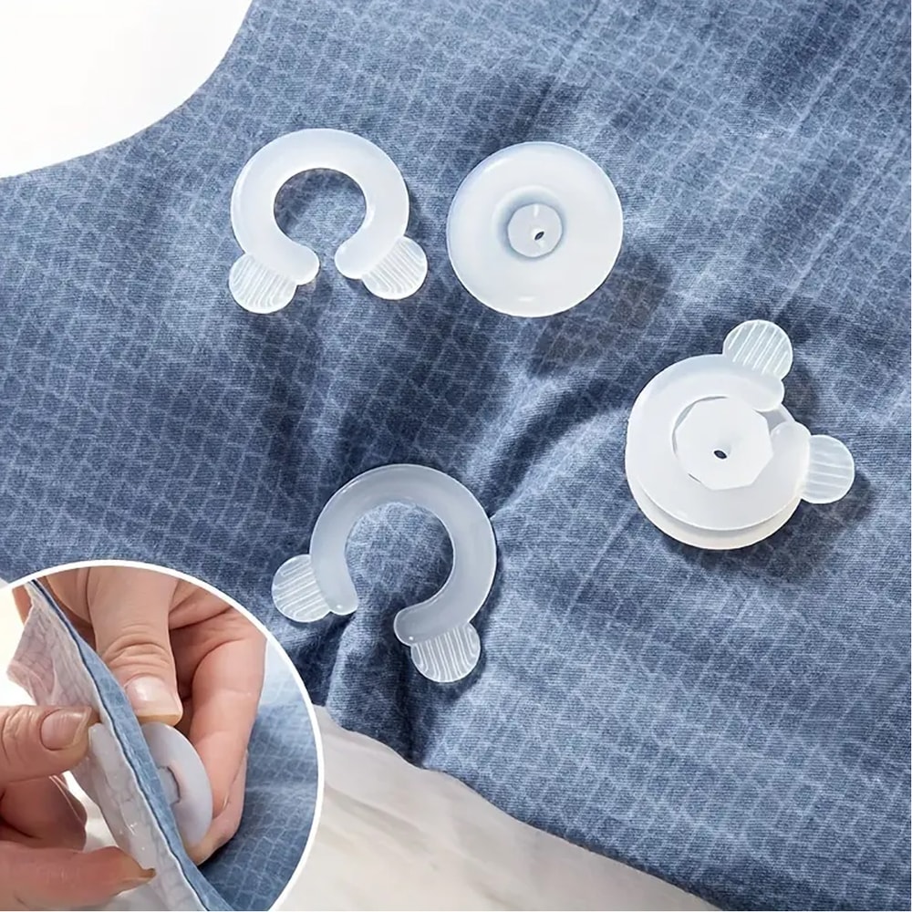 Durable Blanket Clip Fasteners Secure Your Comforter And Bed Sheets In Place 5