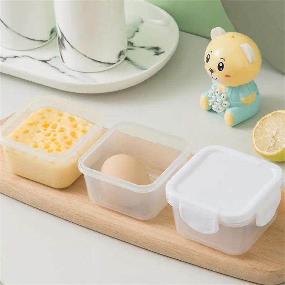Mini Leakproof Storage Containers Set Microwave Safe Airtight Condiment Sauce Holders 2