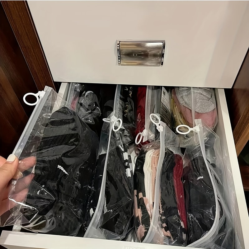 Clear Zip Lock Plastic Bags With Hang Hole SelfSeal Transparent Poly Packaging Pouches 1