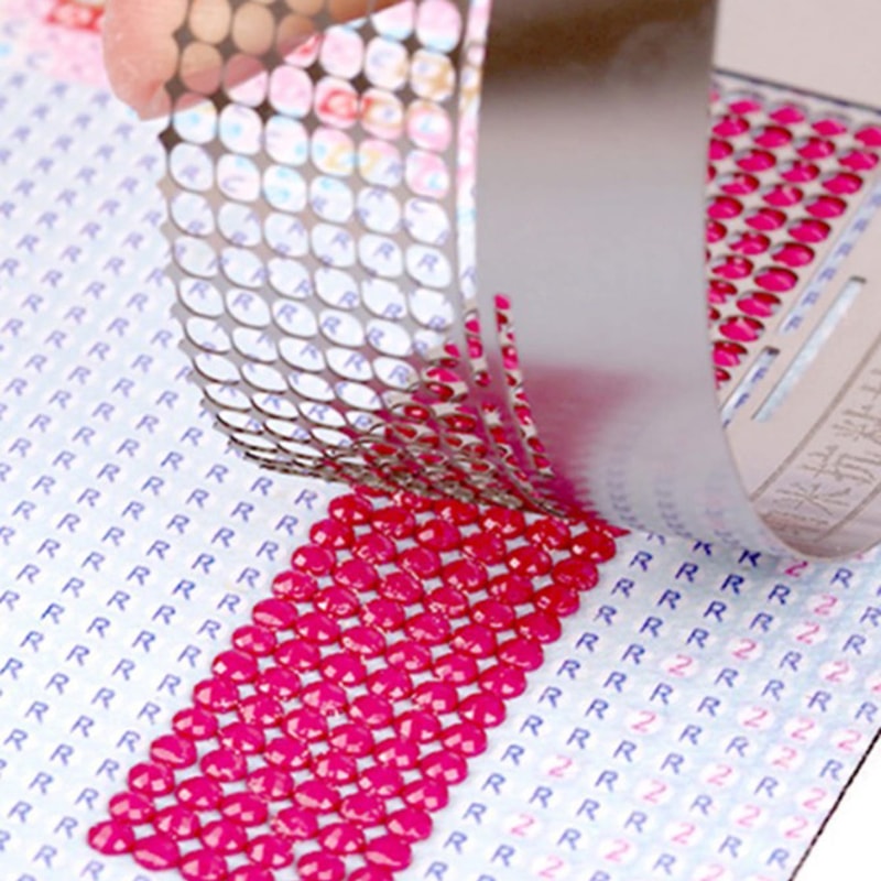 Diamond Painting Net Ruler Stick Drill Tool DIY Needlework Accessory 1