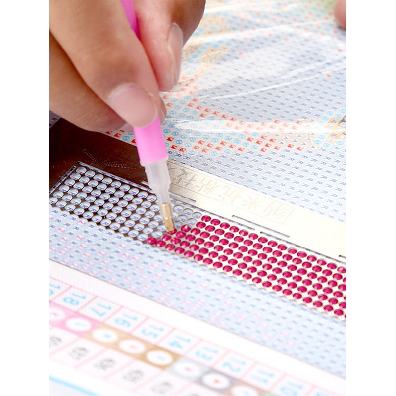 Diamond Painting Net Ruler Stick Drill Tool DIY Needlework Accessory 4