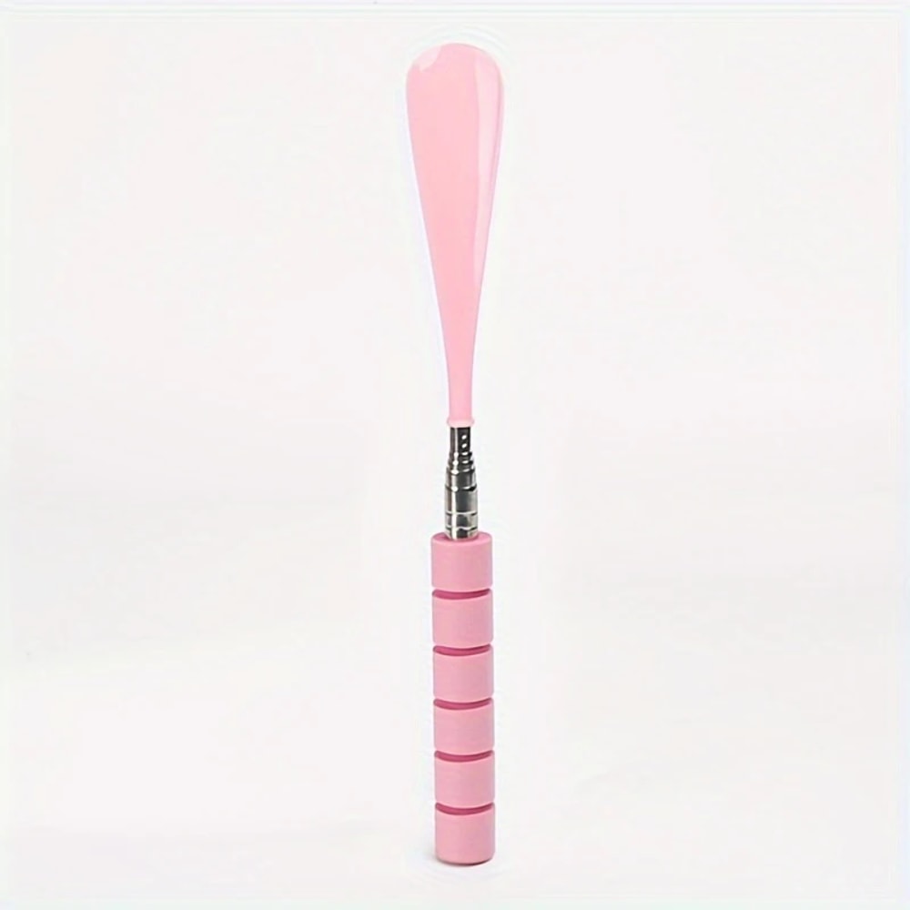 Freely Adjustable Stainless Steel Telescopic Shoehorn With Long Handle For Easy Footwear 6