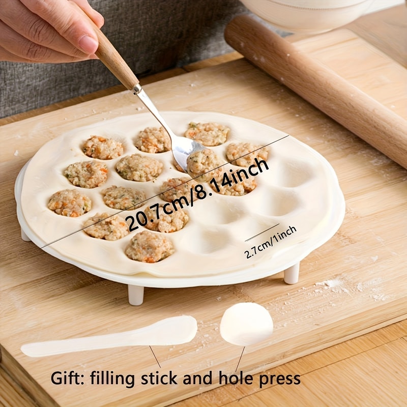Simple Chinese Dumplings Mould Kitchen Dough Press Ravioli Maker For Pastry And Dumpling Lovers 3