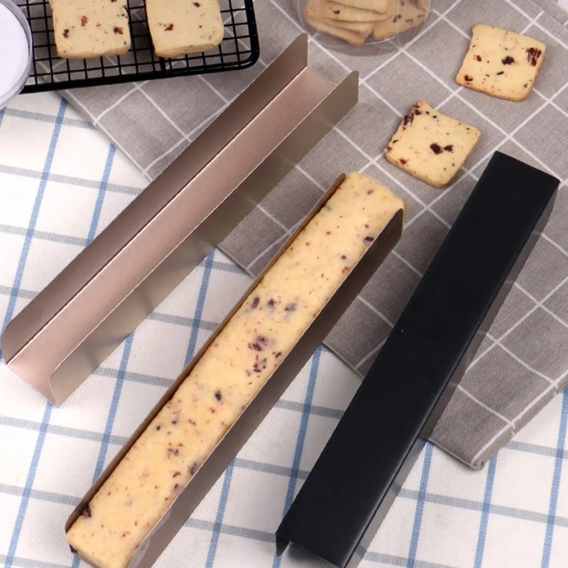 Versatile NonStick Pastry Baking Mold UShape Rectangle For Cookies Bread And DIY Baking 2