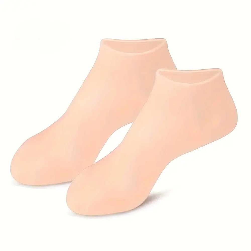 Silicone Foot Care Socks For Moisturizing Cracked Heels Repair Softening Dry Feet Protection 1