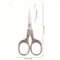 Vintage Stainless Steel Embroidered Scissors Elegant Flower Design For Office And Crafting 5