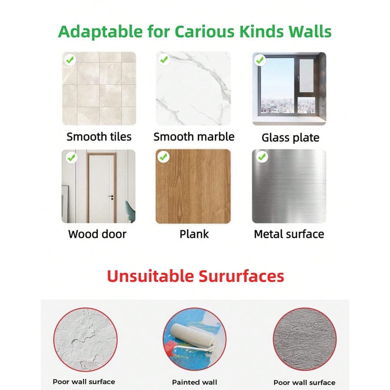 WallMounted Shaver Holder With Suction Cup SpaceSaving Bathroom Razor Storage 4