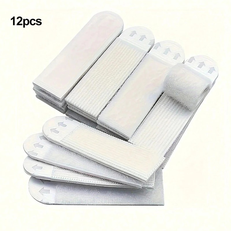 Traceless Adhesive Velcro Strips For Picture Hanging Photo Frame No Residue Easy To Use 6