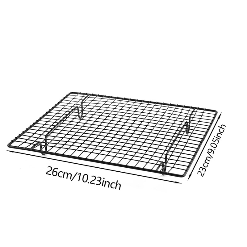 High Carbon Steel Nonstick Cake Cooling Rack For Baking Perfect For Cookies Biscuits Bread And Muff 4