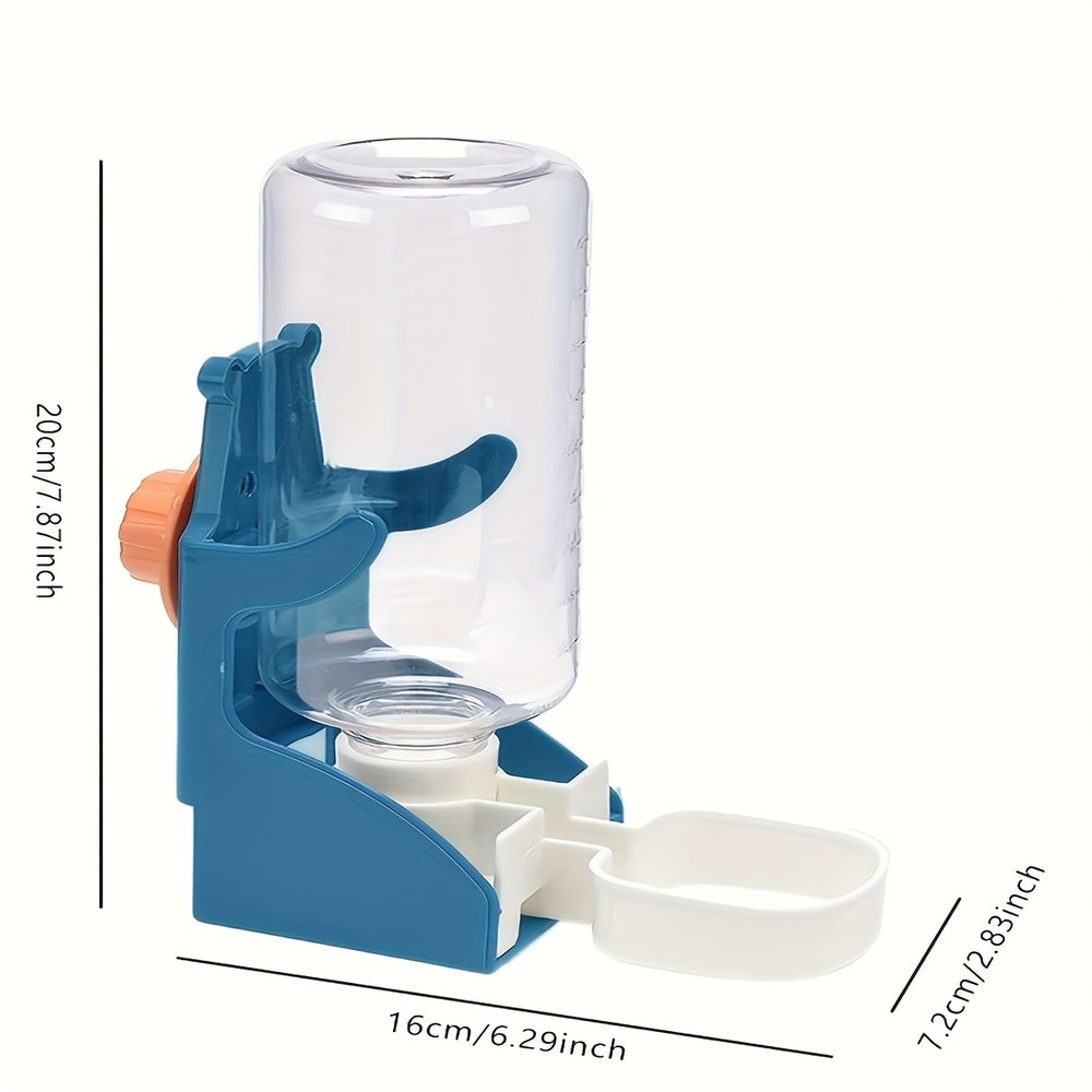 Automatic Bird Water Dispenser For Parrot Feeding Cage Transparent Parakeet Seed Container Food Di 3