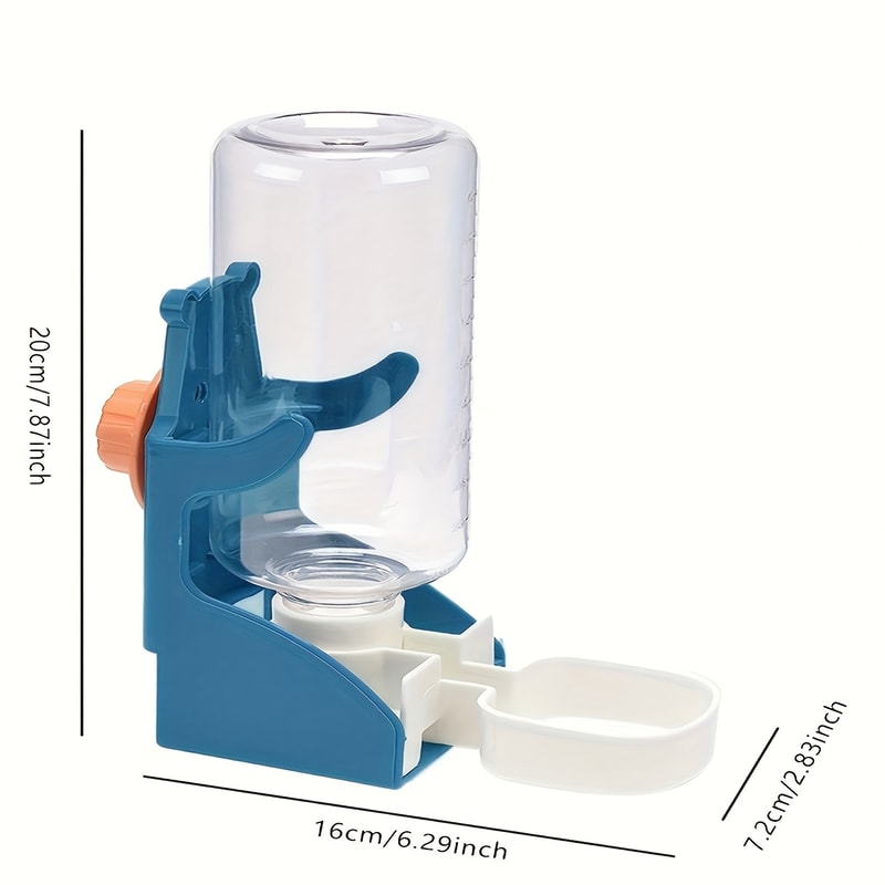 Automatic Bird Water Dispenser For Parrot Feeding Cage Transparent Parakeet Seed Container Food Di 3