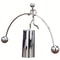 Stainless Steel Balance Ball Weightlifting Swing Sculpture Home Office Stress Relief Accessory 2