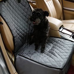 breathable pet car hanging bag with waterproof seat cushion comfort & safety for your dog during car rides
