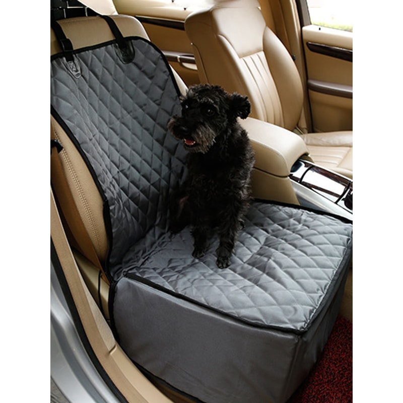 Breathable Pet Car Hanging Bag With Waterproof Seat Cushion Comfort Safety For Your Dog During Car 0