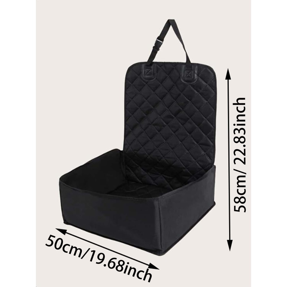 Breathable Pet Car Hanging Bag With Waterproof Seat Cushion Comfort Safety For Your Dog During Car 4