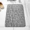 Memory Foam Pebble Floor Mat Anti Slip Bathroom Living Room Carpet Eco Friendly Easy To Clean 0