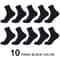 Mens Bamboo Fiber Compression Socks Long Black Business Casual Dress Socks For Comfort Style 6