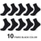 Mens Bamboo Fiber Compression Socks Long Black Business Casual Dress Socks For Comfort Style 6