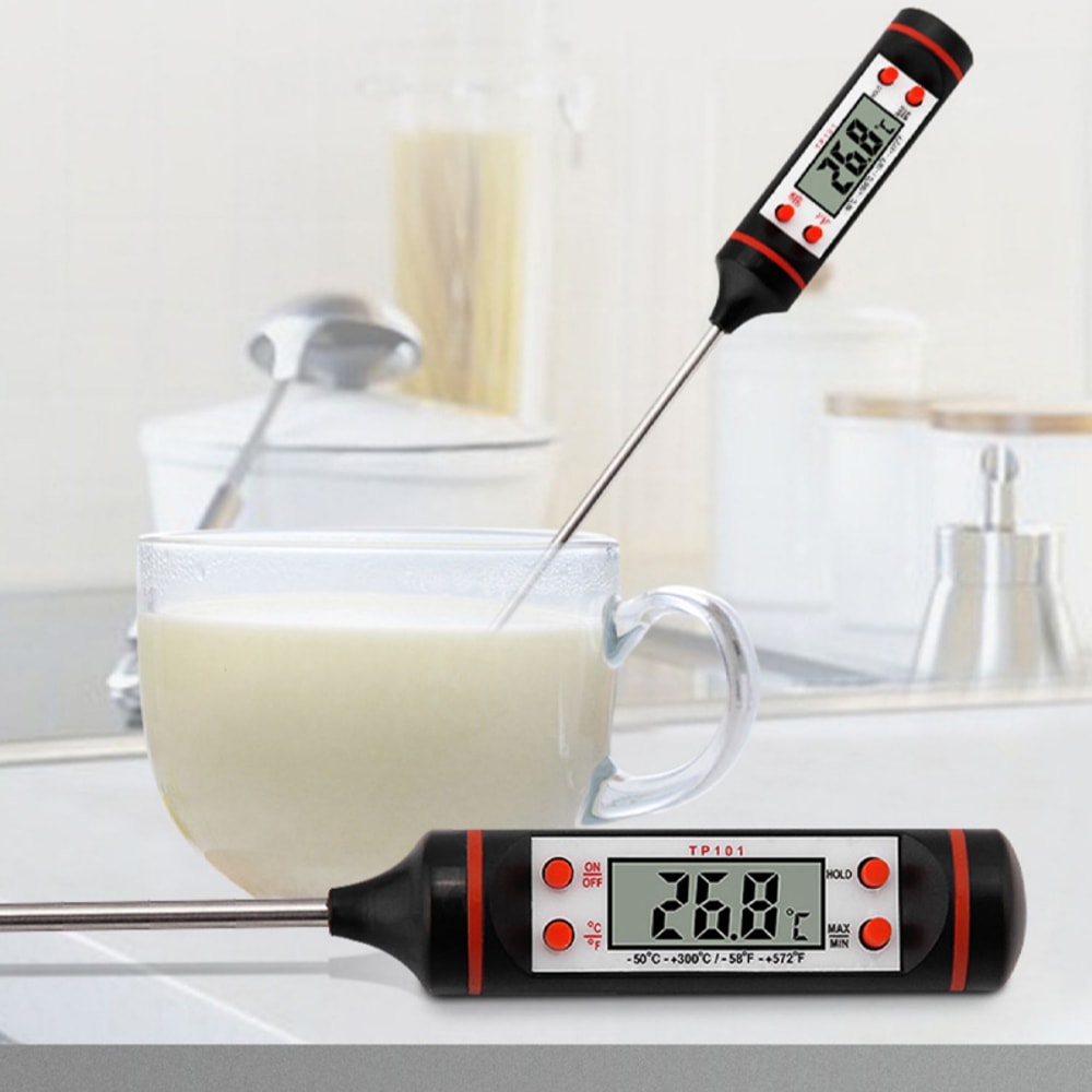 Kitchen Digital Thermometer Electronic Probe For Food Grill Temperature 3