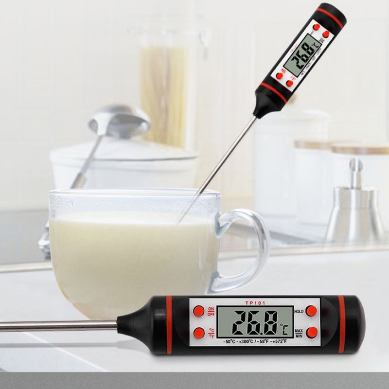 Kitchen Digital Thermometer Electronic Probe For Food Grill Temperature 3