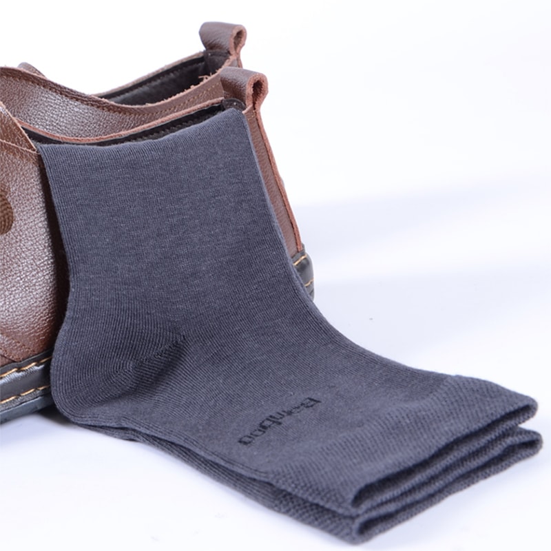 Bamboo Crew Socks For Men Comfortable Breathable High Quality Ideal Gift For Him 1