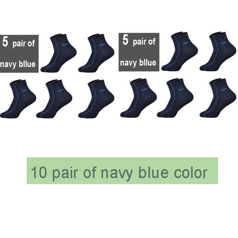 Bamboo Crew Socks For Men Comfortable Breathable High Quality Ideal Gift For Him 7