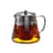 Heat Resistant Glass Teapot With Stainless Steel Strainer Teaware Set For Puer Oolong Tea Lovers 6