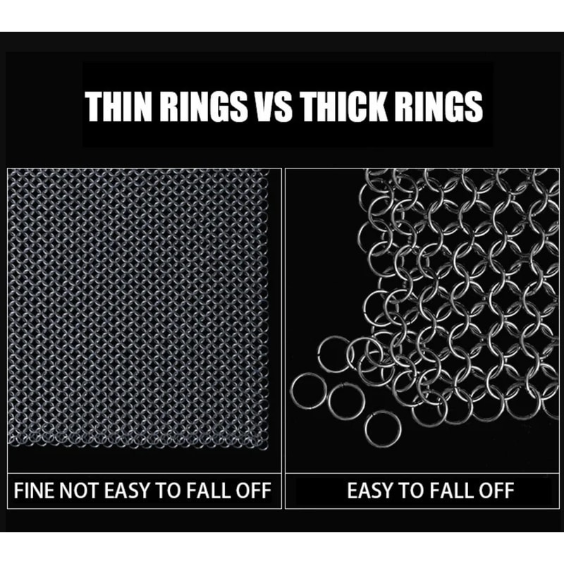 Cast Iron Cleaner Durable Stainless Steel Scrubber For Kitchen Pots Pans And Microwave Cleaning 5